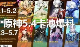 原神3.9卡池最新爆料,神秘新角色登场，五星阵容再升级！